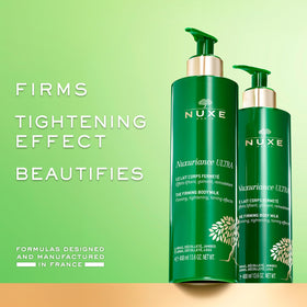 NUXE creamy texture close-up demonstrating lightweight absorption and non-greasy feel