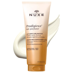 NUXE front bottle shot showing label and elegant packaging for gifting