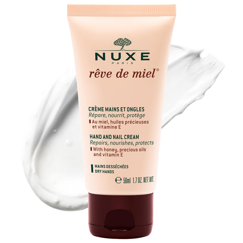 NUXE front tube showing product branding and compact size for travel convenience