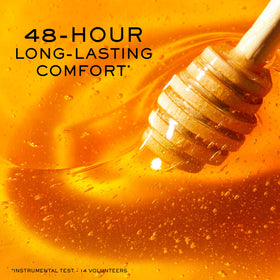 NUXE honey and shea butter ingredients highlighting nourishing benefits
