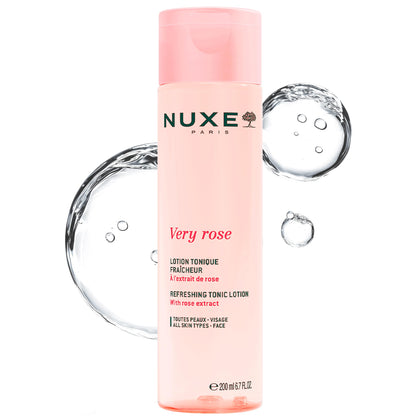 NUXE front packaging bottle showing elegant label and volume benefit