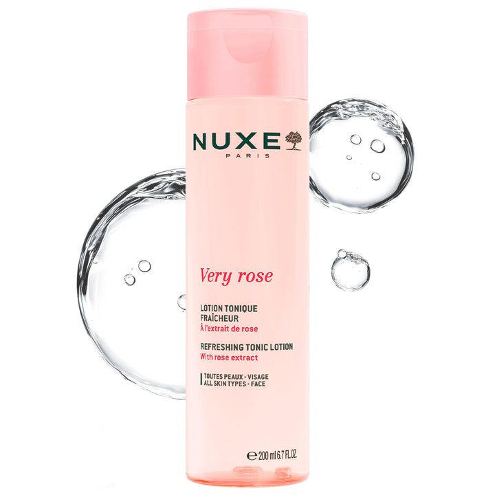 NUXE front packaging bottle showing elegant label and volume benefit