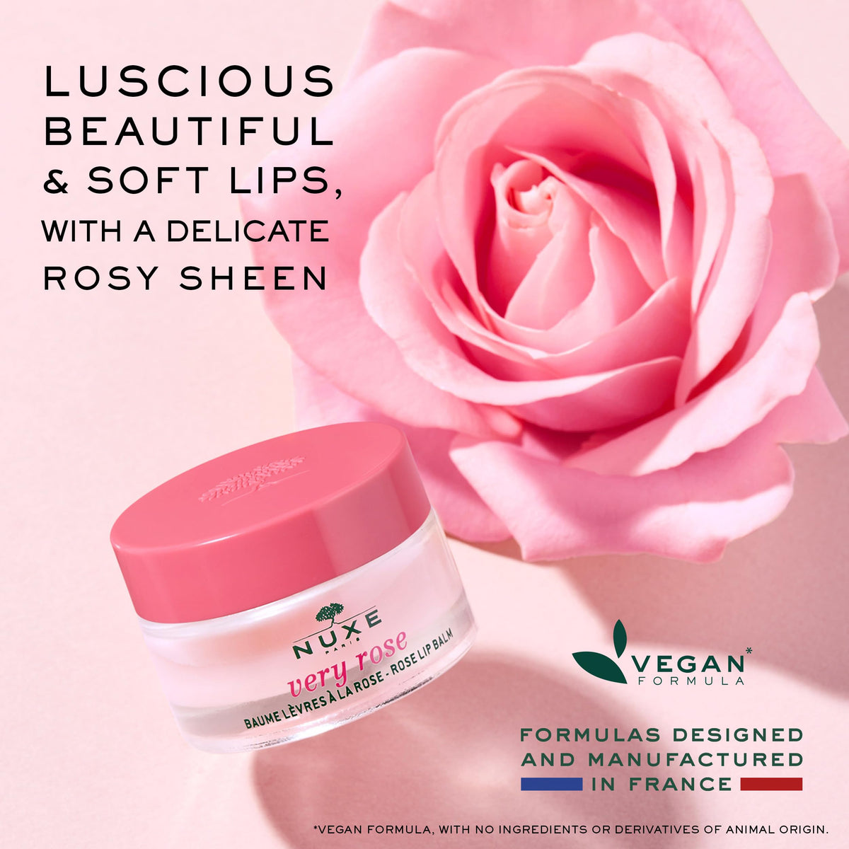 NUXE ingredients close-up highlighting shea butter and beeswax benefits