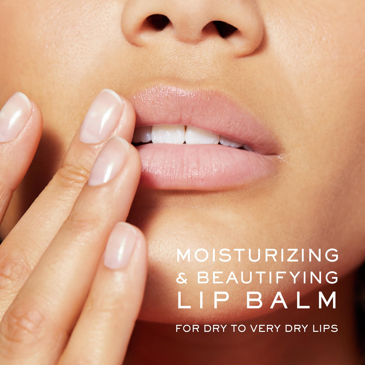 NUXE open balm texture melting on fingertip for instant nourishment