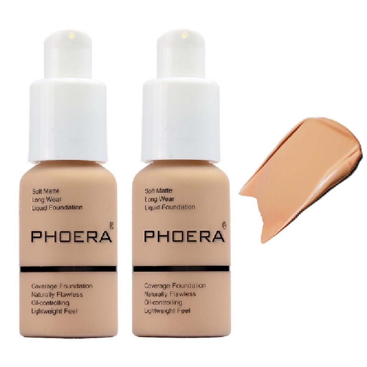 nvyue PHOERA front packaging showing two bottles, highlights value