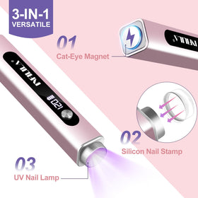 NXJ INFILILA close-up cat eye magnet creating linear shimmer benefits precision