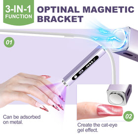 NXJ INFILILA flash cure in use demonstrating quick targeted curing benefit