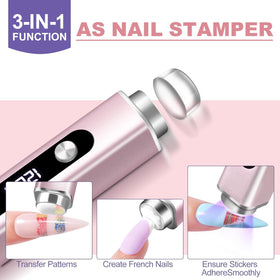 NXJ INFILILA held in hand to show scale and portability for travel