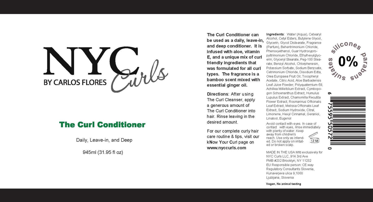 NYC Curls cream texture close-up highlighting smooth slip and hydration