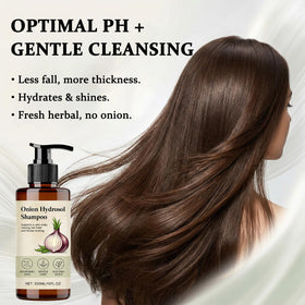 NYPKEX lather on wet hair demonstrating gentle cleansing benefit