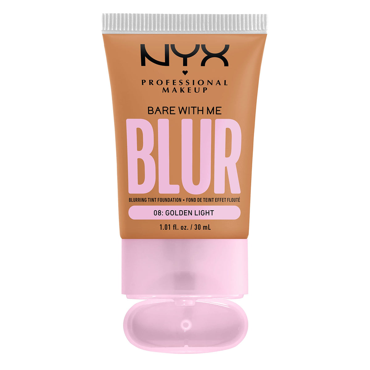 NYX PROFESSIONAL MAKEUP held in hand for scale and travel-friendly size