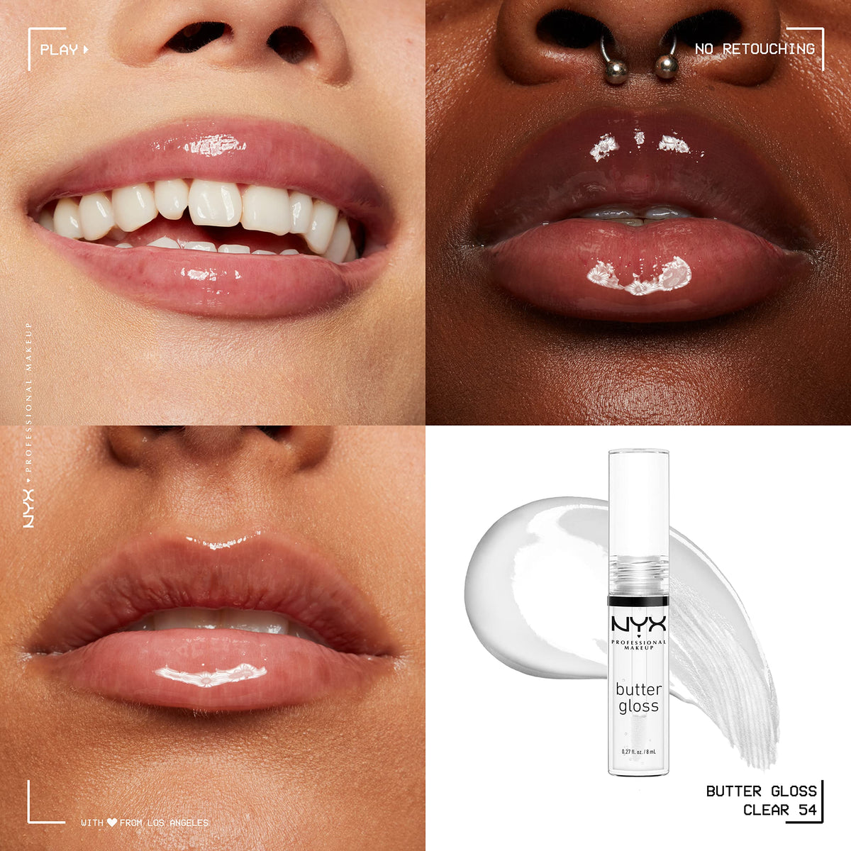 NYX PROFESSIONAL MAKEUP bundle packaging flatlay showing convenience and coordinated lip set