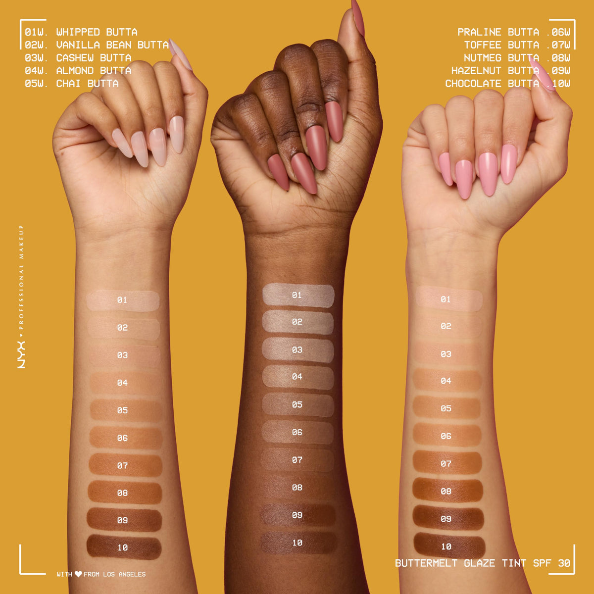 NYX PROFESSIONAL MAKEUP model applying tint for a glazed dewy finish
