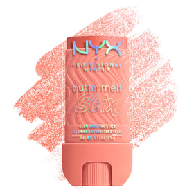 NYX Buttermelt front packaging shows stick and shade for easy selection