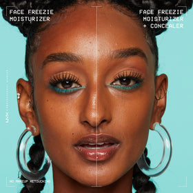 NYX Face Freezie label showing Niacinamide to refine pore appearance