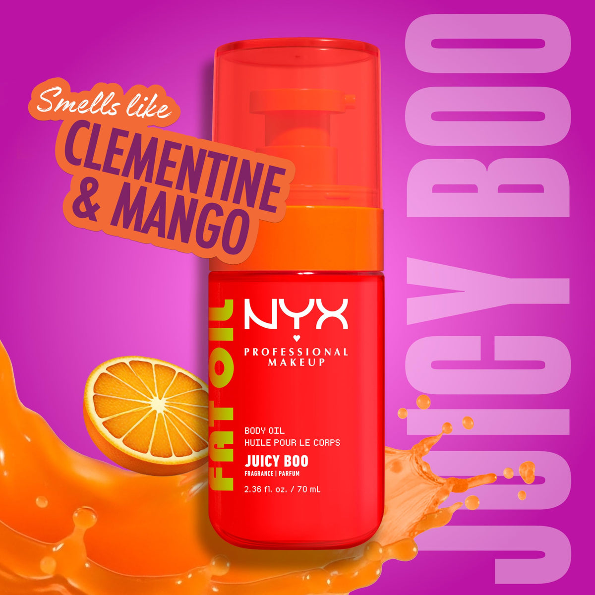 NYX PROFESSIONAL MAKEUP oil drop texture up-close showing lightweight, shiny consistency