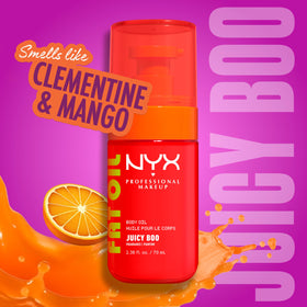 NYX PROFESSIONAL MAKEUP oil drop texture up-close showing lightweight, shiny consistency