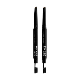 NYX PROFESSIONAL MAKEUP front packaging showing dual-ended pencil and pack benefit