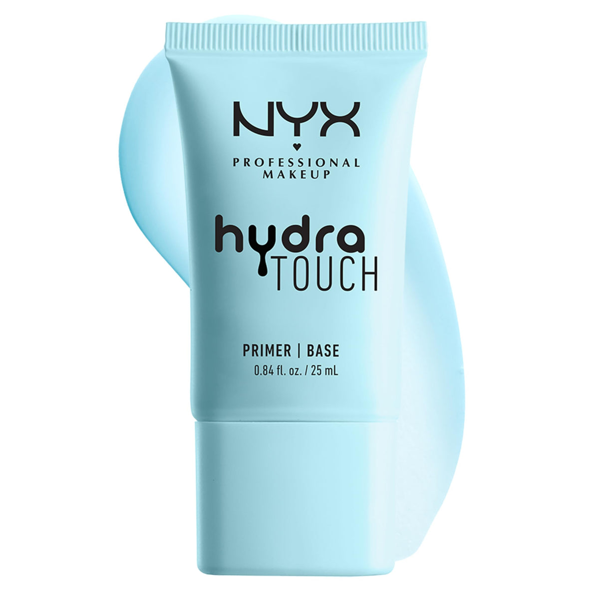 NYX PROFESSIONAL MAKEUP front packaging showing sleek bottle and brand benefit