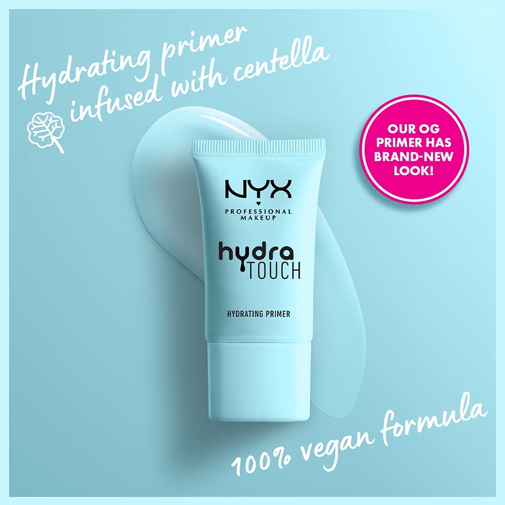 NYX PROFESSIONAL MAKEUP close-up texture shot highlighting hydrating gel feel