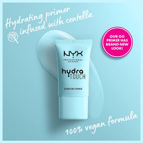 NYX PROFESSIONAL MAKEUP close-up texture shot highlighting hydrating gel feel