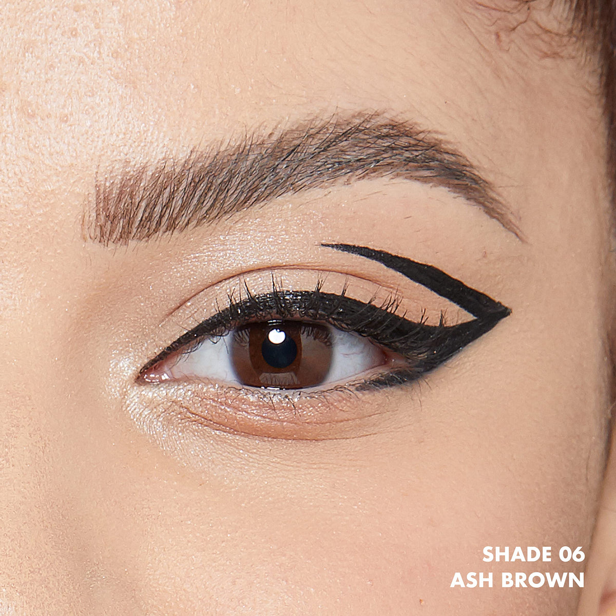 NYX PROFESSIONAL MAKEUP application in mirror demonstrating quick daily use