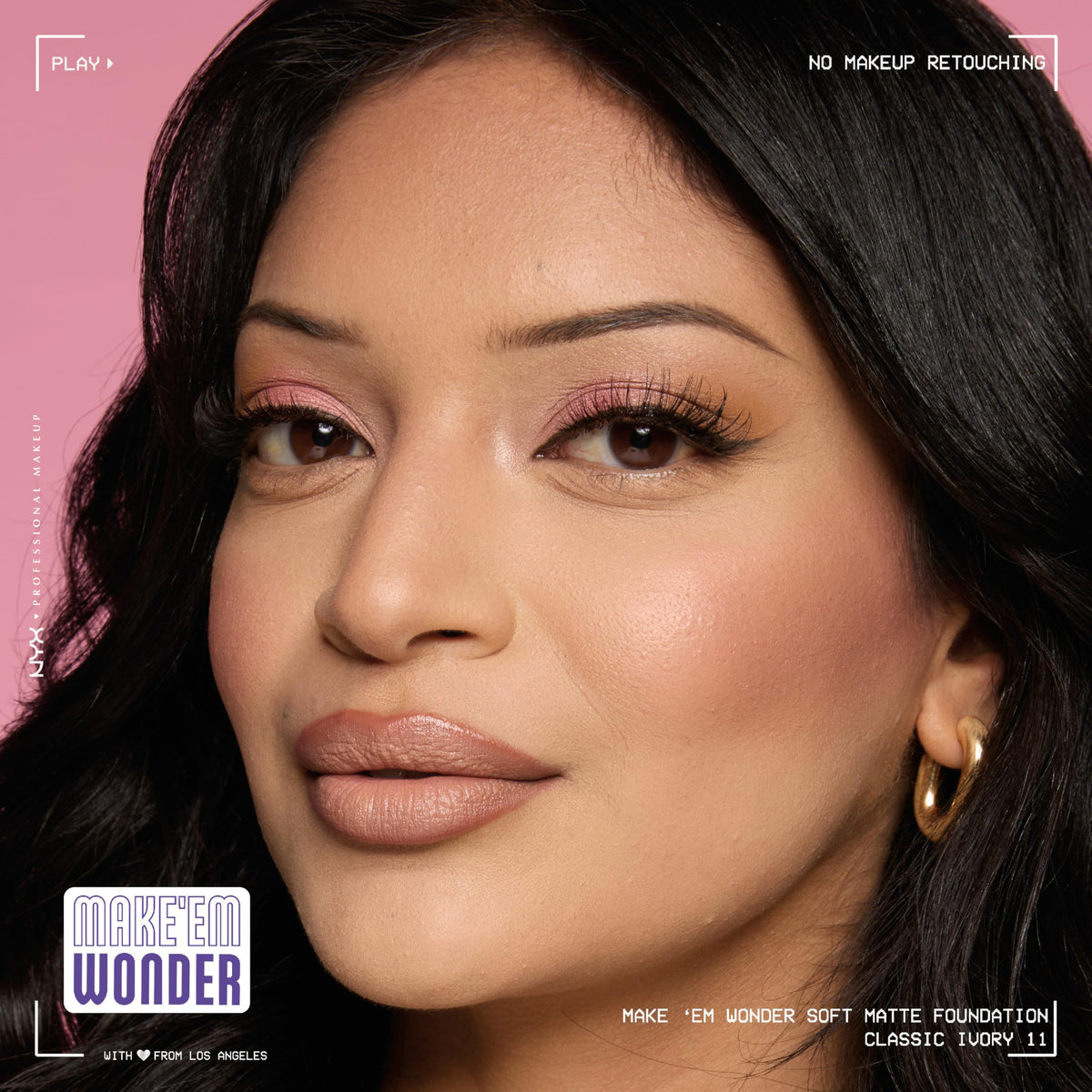 NYX PROFESSIONAL MAKEUP bottle on vanity lifestyle shot conveying everyday wearability