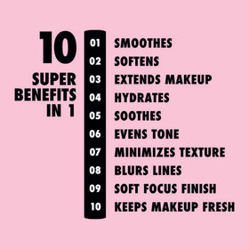 NYX PROFESSIONAL MAKEUP smooth primer texture closeup demonstrating soft cushion effect