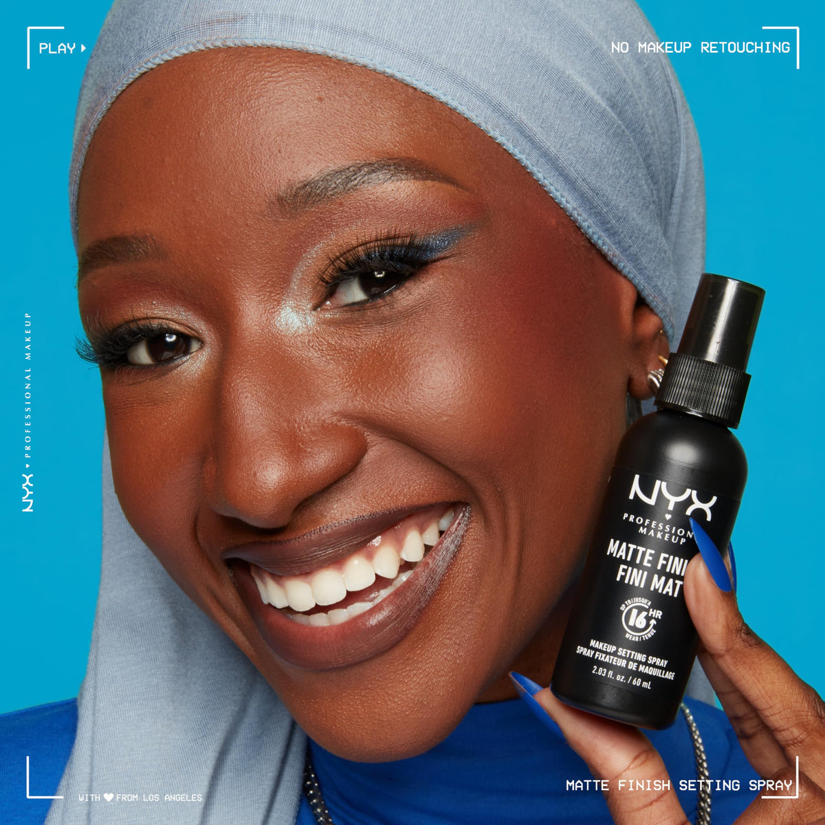 NYX PROFESSIONAL MAKEUP label and ingredients panel for product transparency