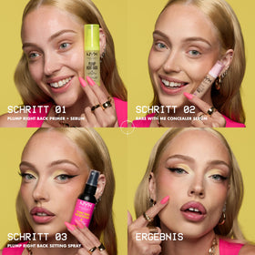 NYX PROFESSIONAL MAKEUP on vanity suggesting daily routine and lifestyle