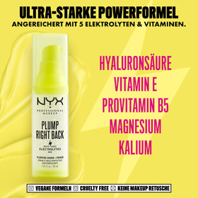 NYX PROFESSIONAL MAKEUP close-up texture showing lightweight hydrating finish