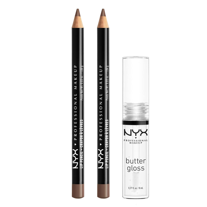 NYX PROFESSIONAL MAKEUP Slim Lip Pencil Espresso front view showing precise design and easy handling