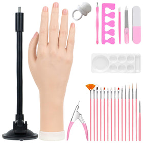 Nyxaphoralyn front view practice hand showing lifelike proportions and realistic training