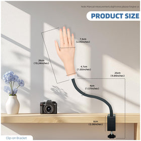 Nyxaphoralyn close-up of finger joints highlighting bendable, pose-holding design