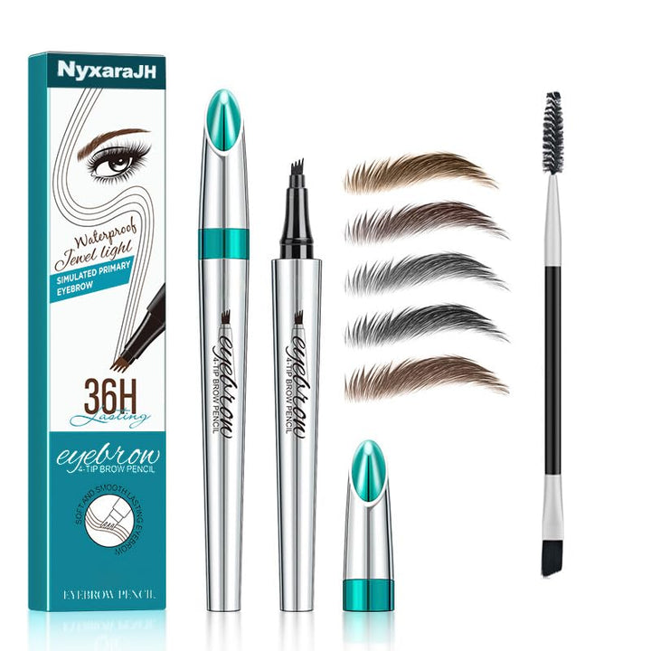 NyxaraJH front packaging showing 2# Dark Brown and kit benefits