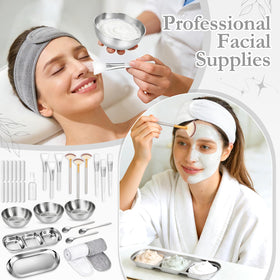 Nyxuso compressed sponges expanded in hand for quick hygienic mask removal