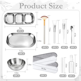 Nyxuso stainless mixing bowls close-up showing smooth finish for easy cleaning