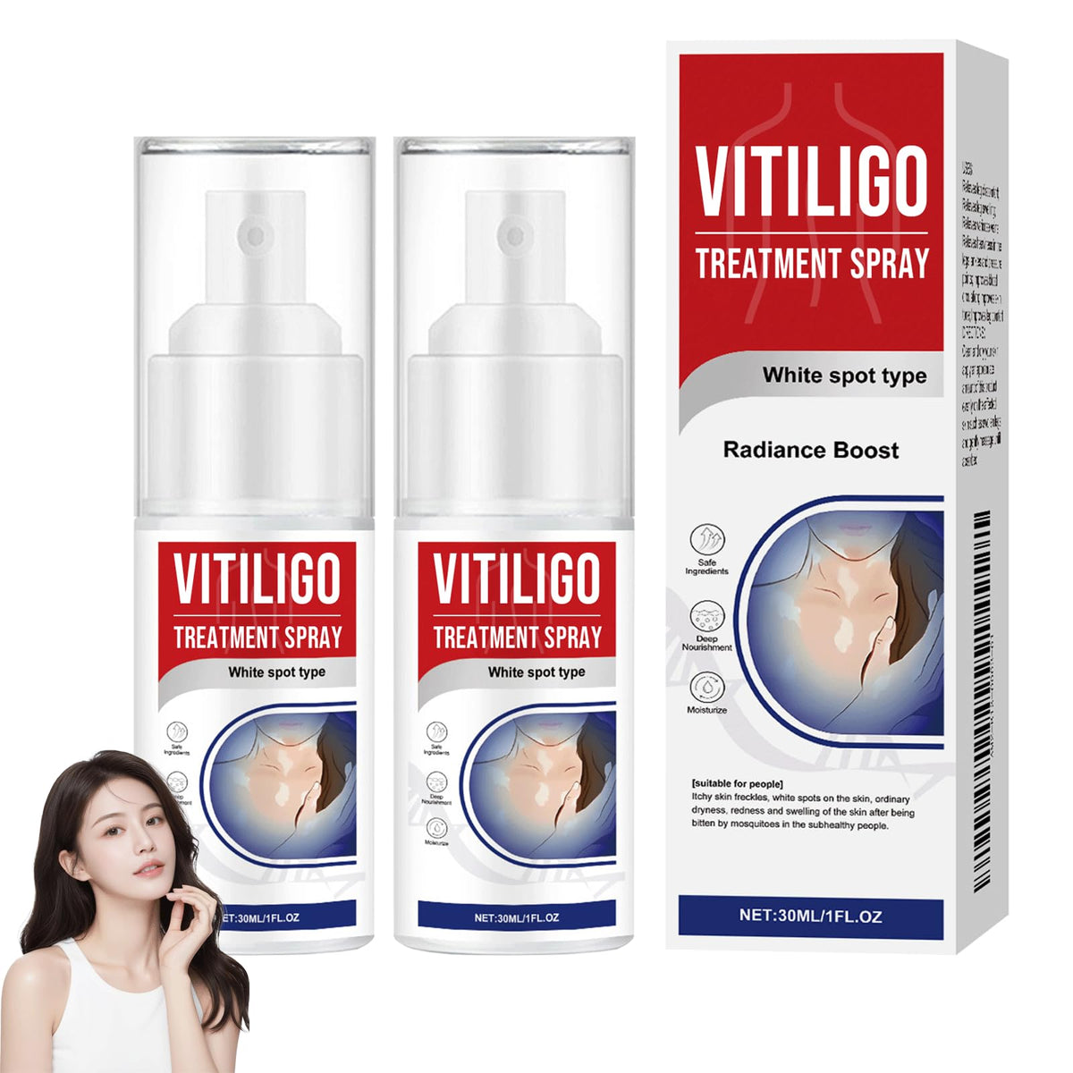 NYYQYYN spray front packaging showing natural formula and benefit