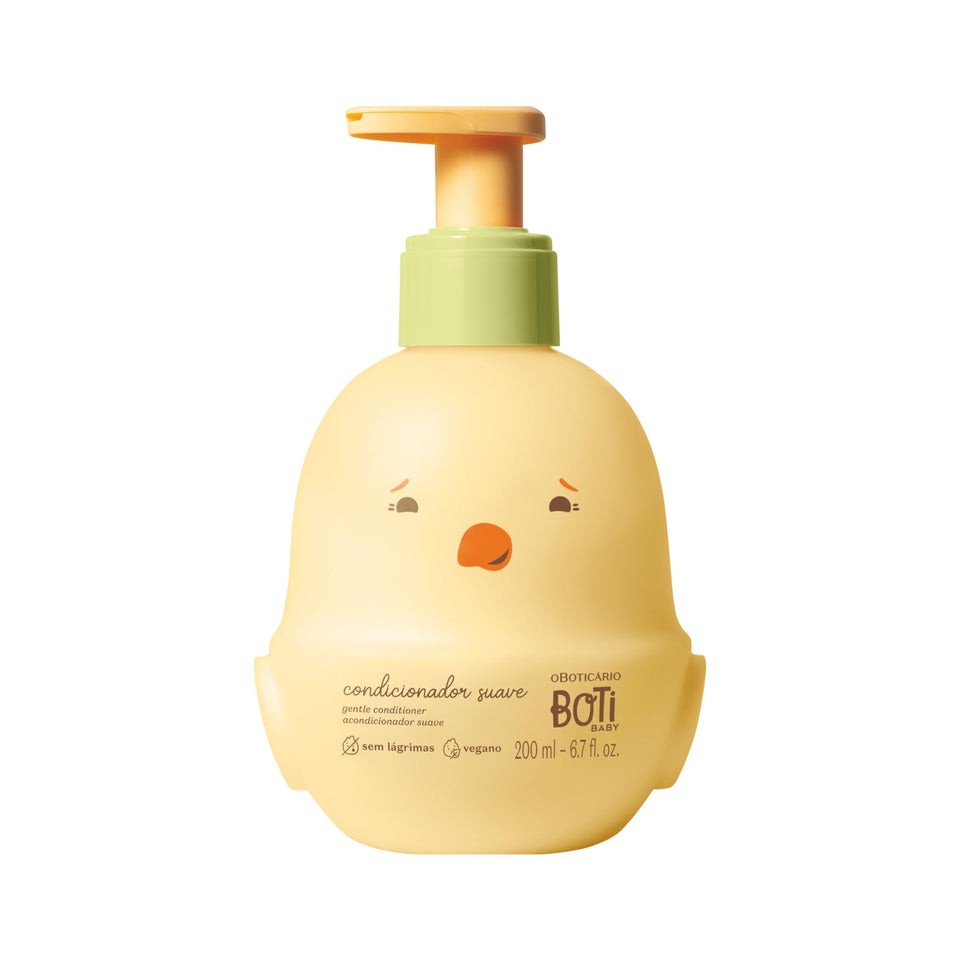 O Boticário front packaging showing 200ml bottle and label, easy identification benefit