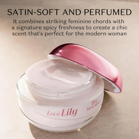 O BOTICARIO Love Lily jar with lid and clear label showing product identity and size