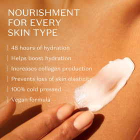 O Boticario pump dispensing lotion demonstrating controlled use and convenient application