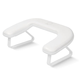 O NAIL front view arm rest showing contoured support for steady nails