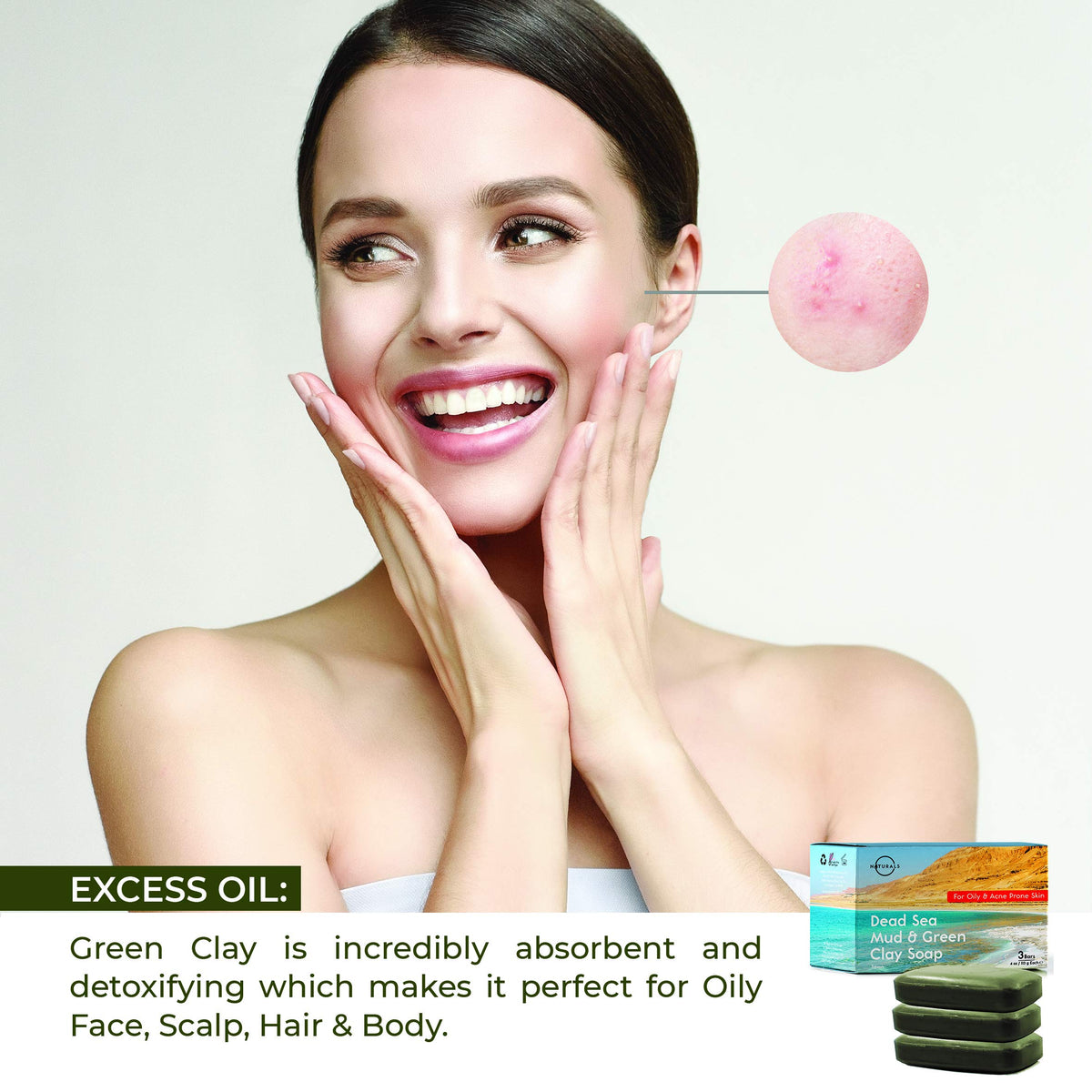 O NATURALS rich lather in hand demonstrating gentle cleansing