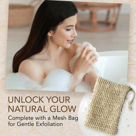 O NATURALS soap in hand producing rich lather during shower for effective cleansing benefit