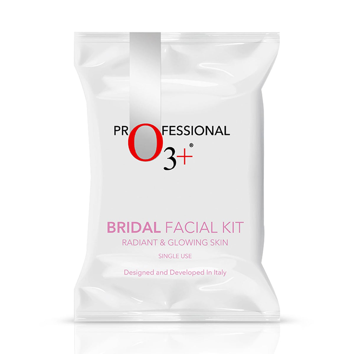 O3+ bridal kit front packaging showing complete 10-step set and benefits
