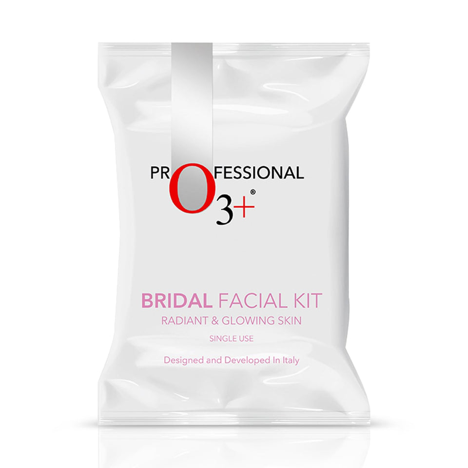 O3+ bridal kit front packaging showing complete 10-step set and benefits