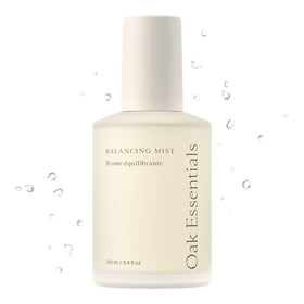 Oak Essentials bottle front view showing clean packaging and benefits