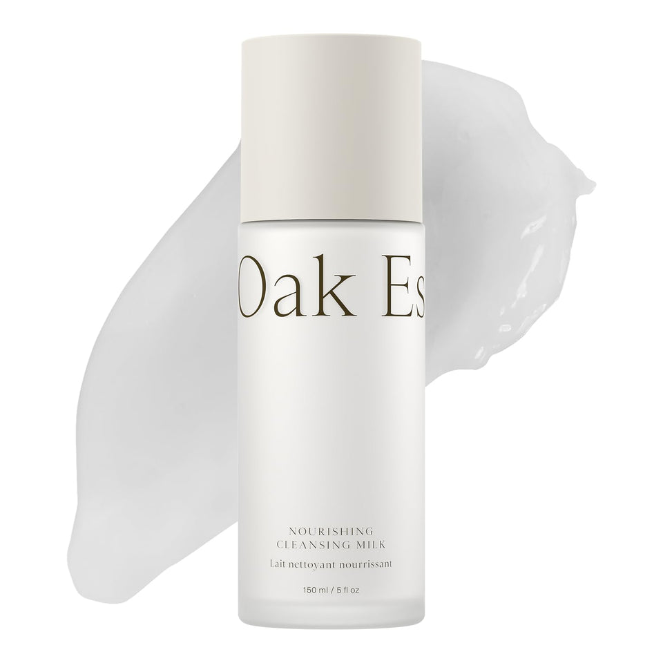 Oak Essentials front bottle showing clean minimalist label and hydrating benefit