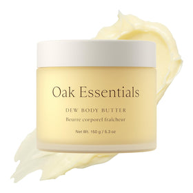 Oak Essentials jar front view showing sleek label and travel-friendly size benefit