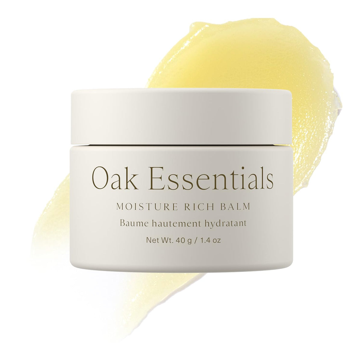 Oak Essentials front jar view showing clean packaging and hydration benefit